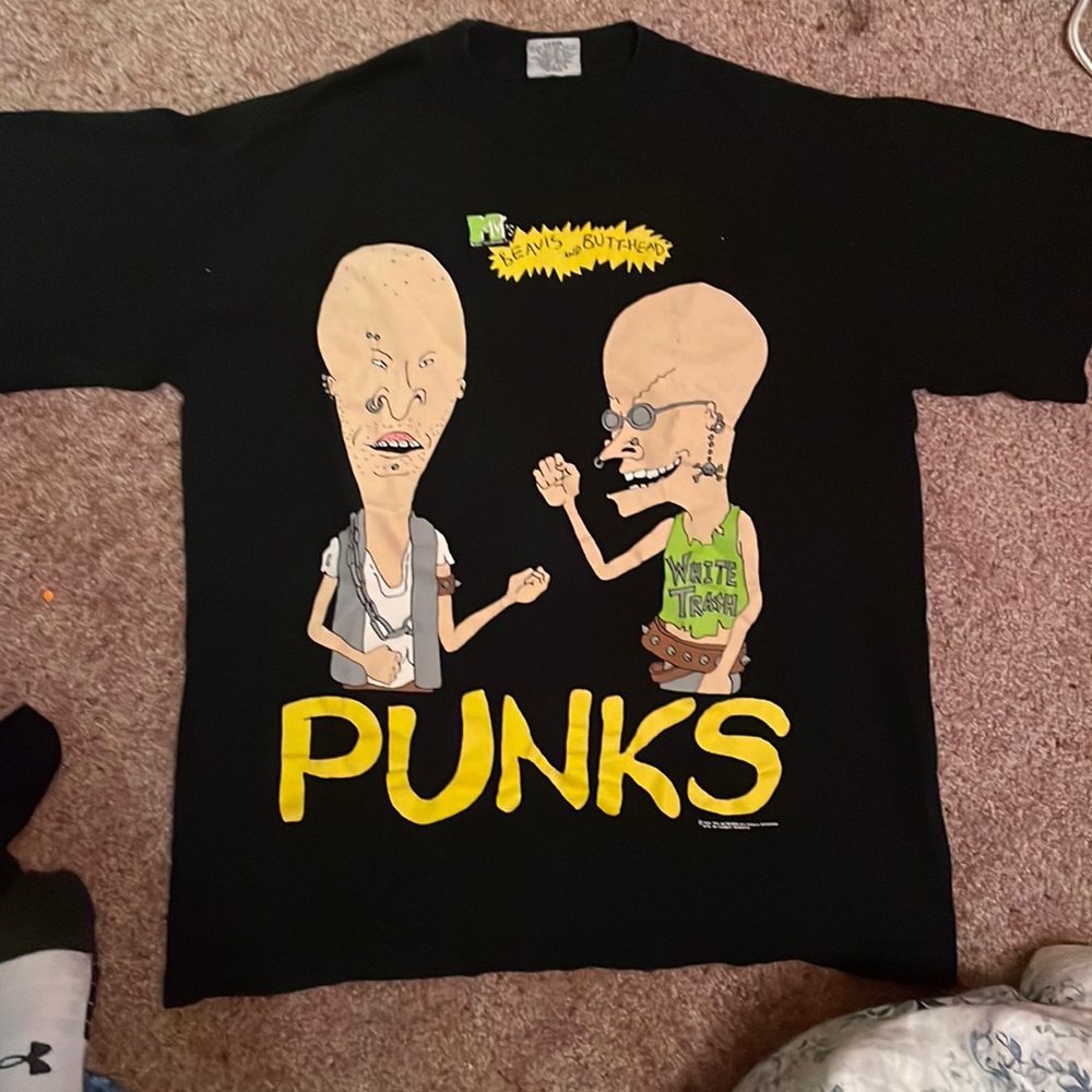 Vintage Beavis and Butt-Head T shirt payed $600 for it resell value $400